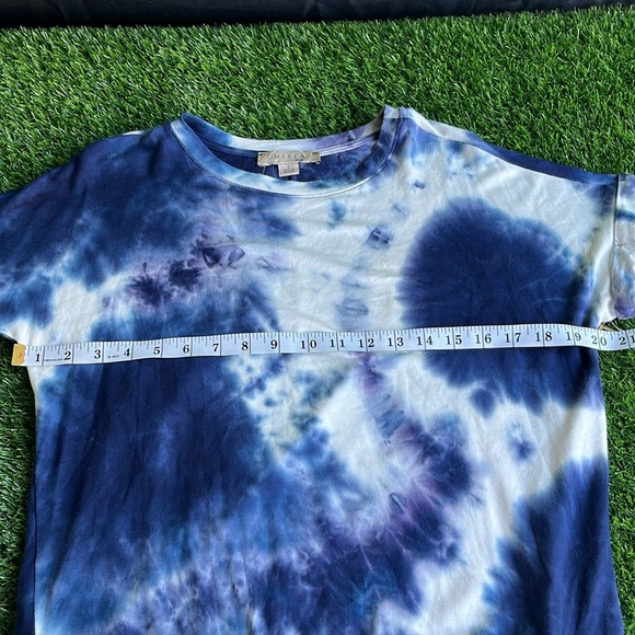 MISIA CURVY Blue Tie Dye T Shirt size small - Picture 3 of 6